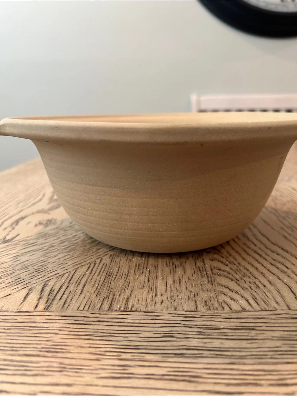 The Pampered Chef Stoneware Round Baker in Cream